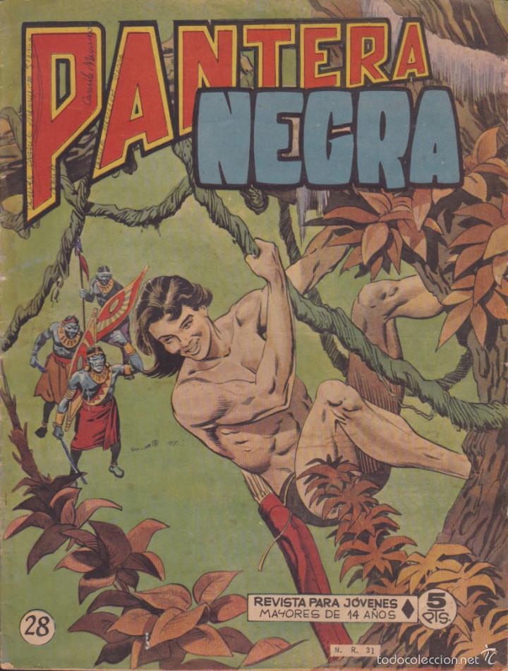 Tebeos: COMIC COLECCION PANTERA NEGRA REVISTA N&ordm; 28 - Foto 1