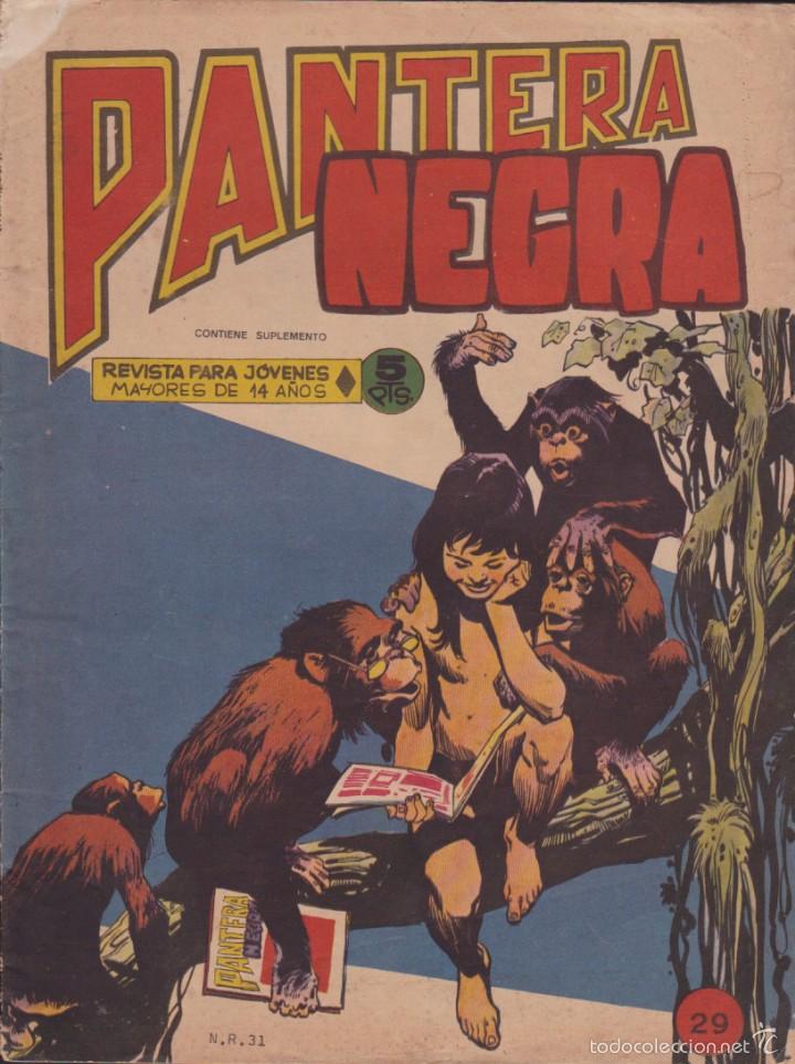 Tebeos: COMIC COLECCION PANTERA NEGRA REVISTA N&ordm; 29 - Foto 1