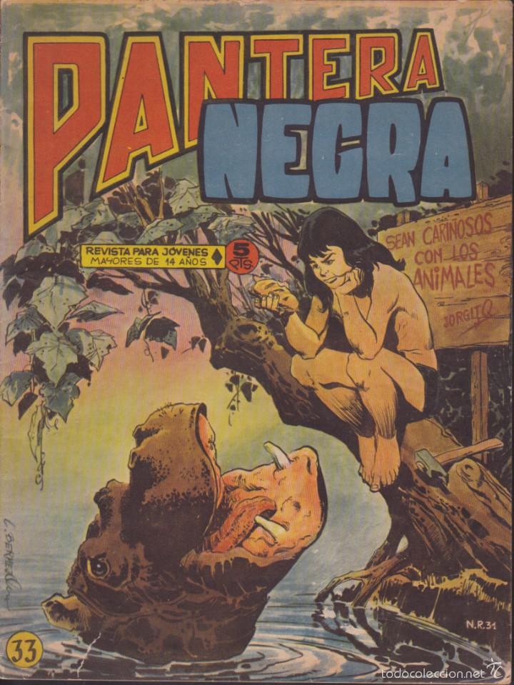 Tebeos: COMIC COLECCION PANTERA NEGRA REVISTA N&ordm; 33 - Foto 1