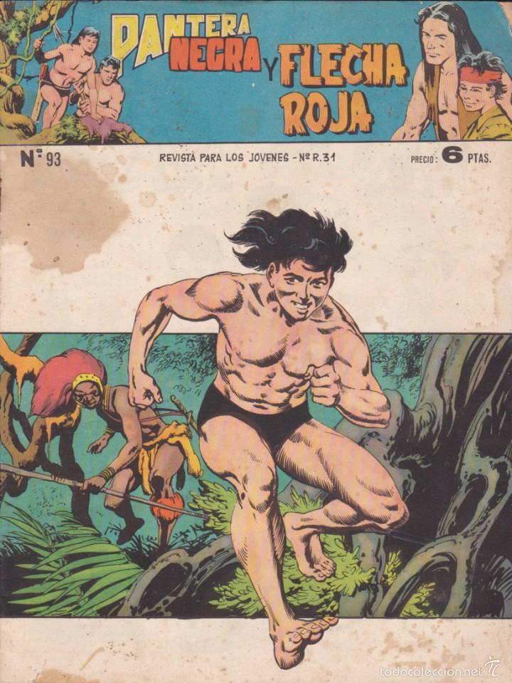 Tebeos: COMIC COLECCION PANTERA NEGRA REVISTA N&ordm; 93 - Foto 1