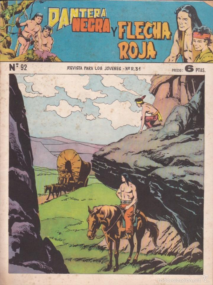 Tebeos: COMIC COLECCION PANTERA NEGRA REVISTA N&ordm; 92 - Foto 1