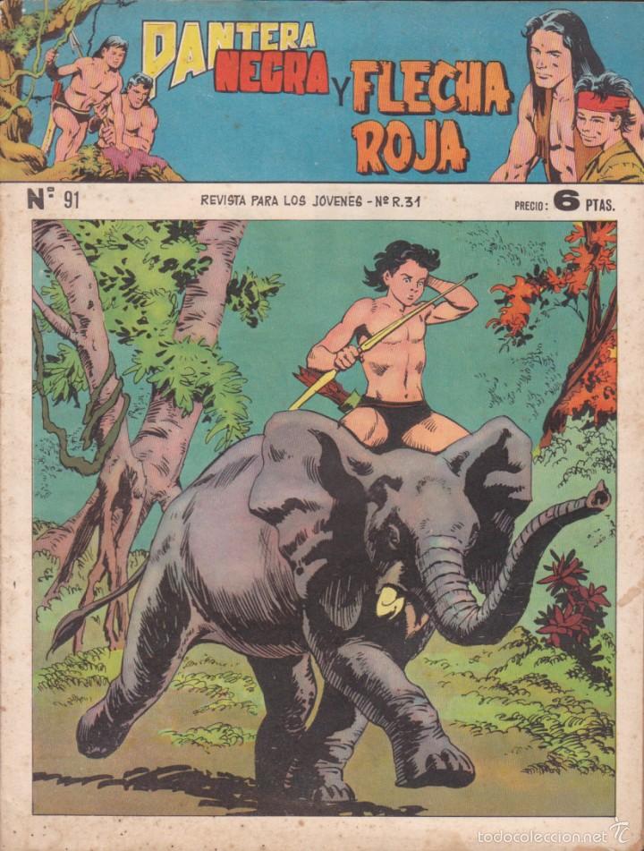 Tebeos: COMIC COLECCION PANTERA NEGRA REVISTA N&ordm; 91 - Foto 1