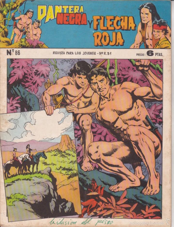 Tebeos: COMIC COLECCION PANTERA NEGRA REVISTA N&ordm; 86 - Foto 1
