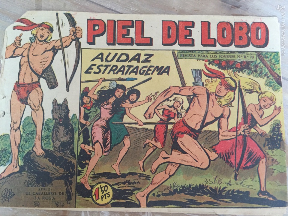 Tebeos: Lote 3 c&oacute;mics PIEL DE LOBO - Foto 1