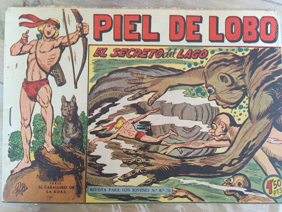 Tebeos: Lote 3 c&oacute;mics PIEL DE LOBO - Foto 2