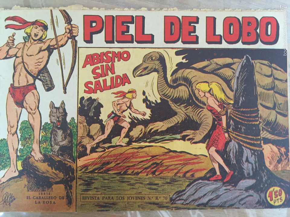 Tebeos: Lote 3 c&oacute;mics PIEL DE LOBO - Foto 3