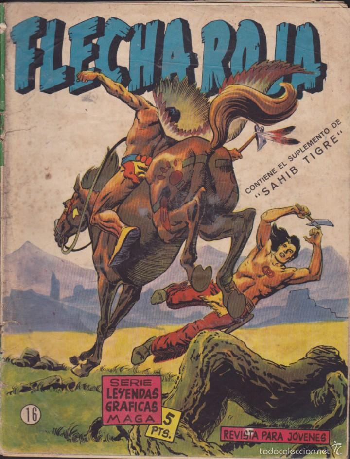 Tebeos: COMIC COLECCION FLECHA ROJA REVISTA N&ordm; 16 - Foto 1