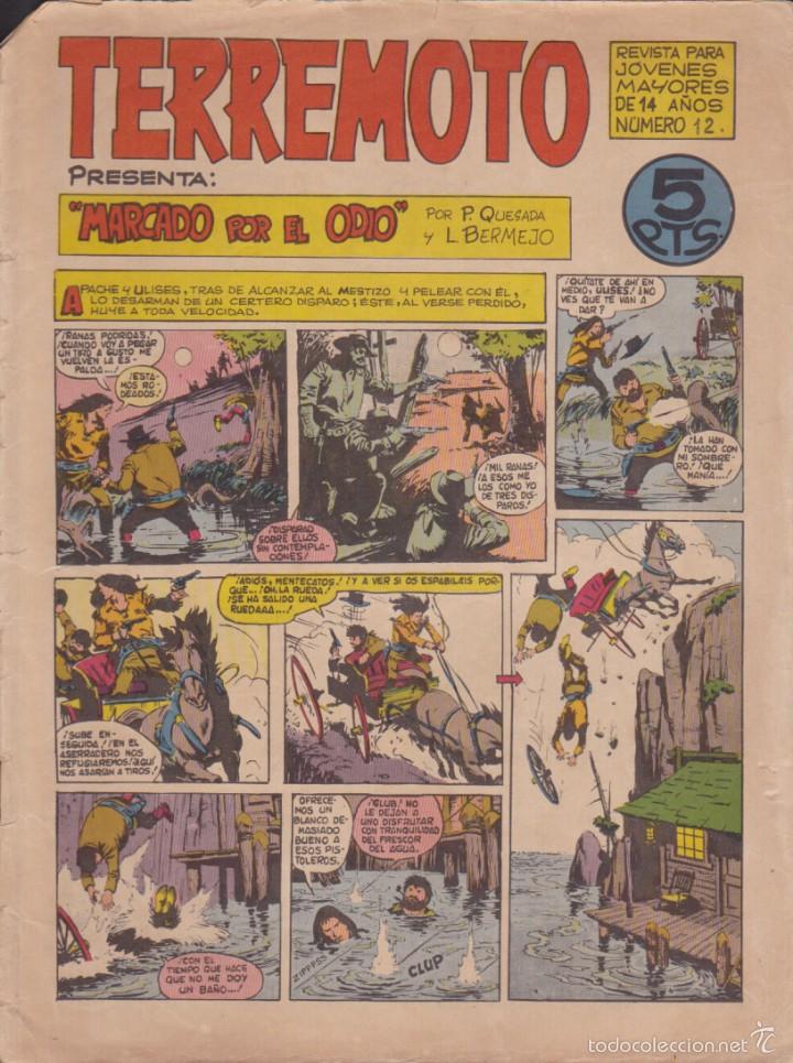 Tebeos: COMIC COLECCION TERREMOTO N&ordm; 12 - Foto 1