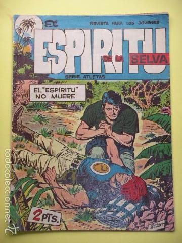 Tebeos: El Espiritu de la selva n&ordm; 3, ed. Maga, original, L&oacute;pez Blanco - Foto 1