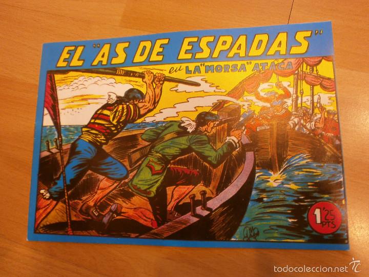 Tebeos: EL AS DE ESPADAS n&ordm; 20. LA MORSA ATACA ( FACS&Iacute;MIL ) - Foto 1
