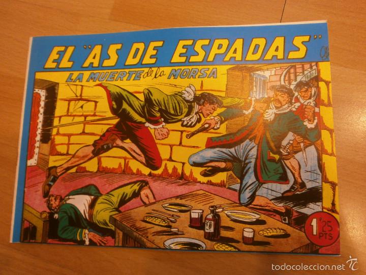 Tebeos: EL AS DE ESPADAS n&ordm; 21. LA MUERTE DE LA MORSA ( FACS&Iacute;MIL ) - Foto 1