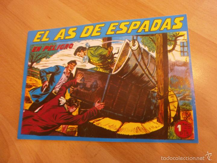Tebeos: EL AS DE ESPADAS n&ordm; 26. EN PELIGRO ( FACS&Iacute;MIL ) - Foto 1
