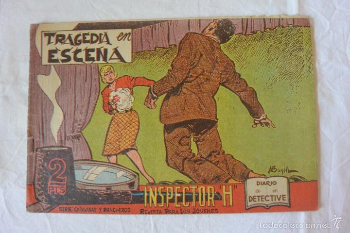 Tebeos: TEBEO INSPECTOR H TRAGEDIA EN ESCENA - Foto 1