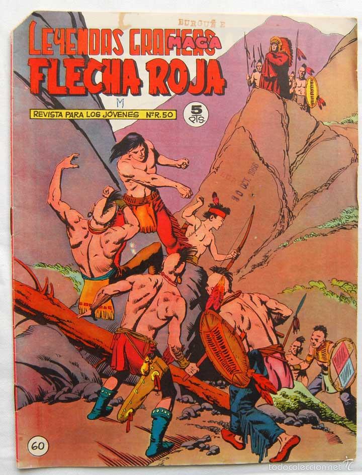 Tebeos: Flecha Roja N&ordm; 60. Maga - Foto 1