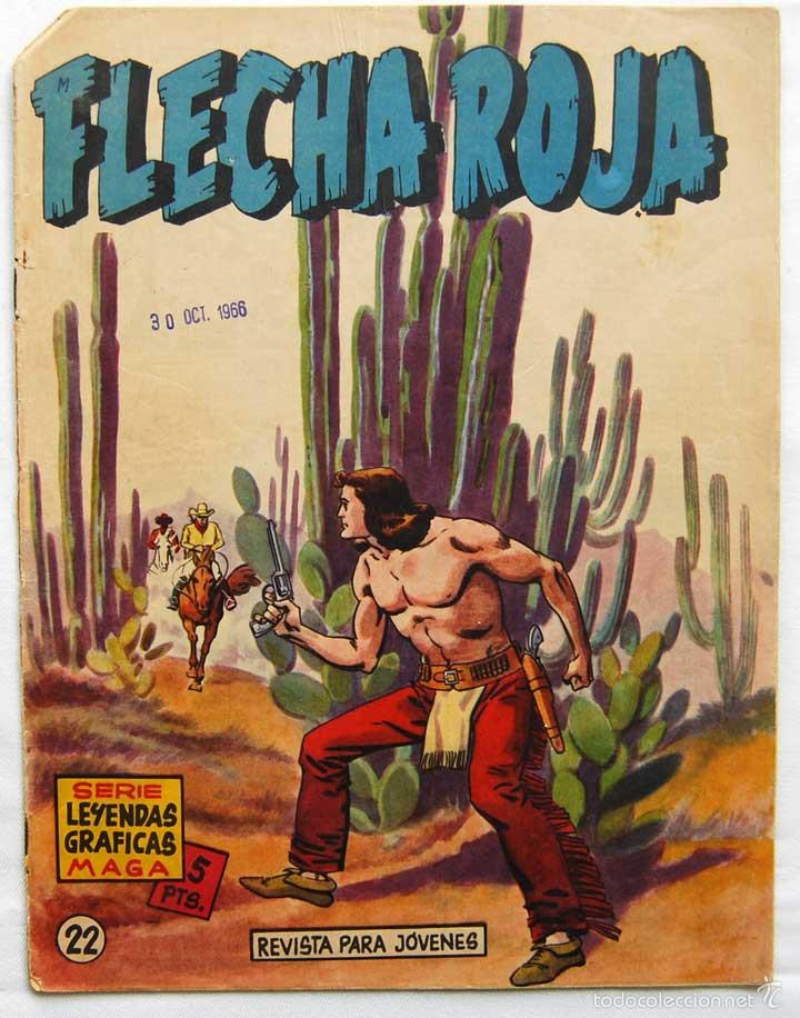 Tebeos: Flecha Roja N&ordm; 22. Maga - Foto 1