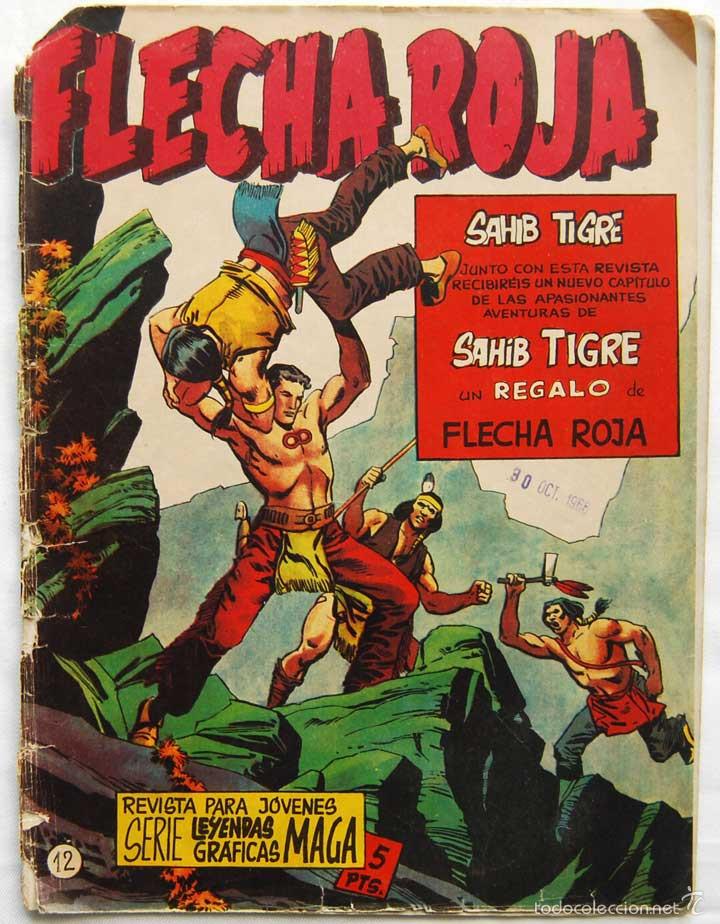 Tebeos: Flecha Roja N&ordm; 12. Maga - Foto 1
