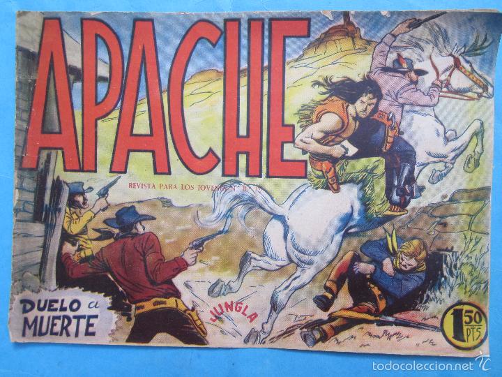 Tebeos: apache n. 5 primera serie , duelo a muerte , maga , original - Foto 1