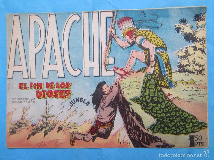 Tebeos: apache n. 52 primera serie , el fin de los dioses , maga , original - Foto 1