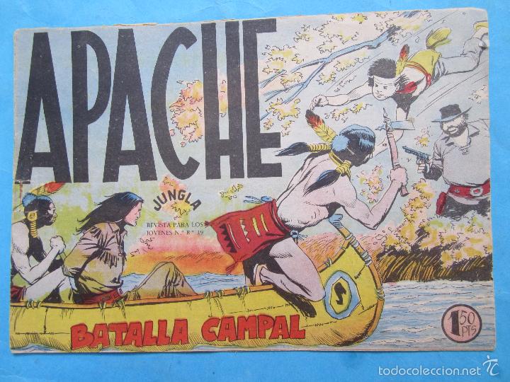 Tebeos: apache n. 47 primera serie , batalla campal , maga , original - Foto 1