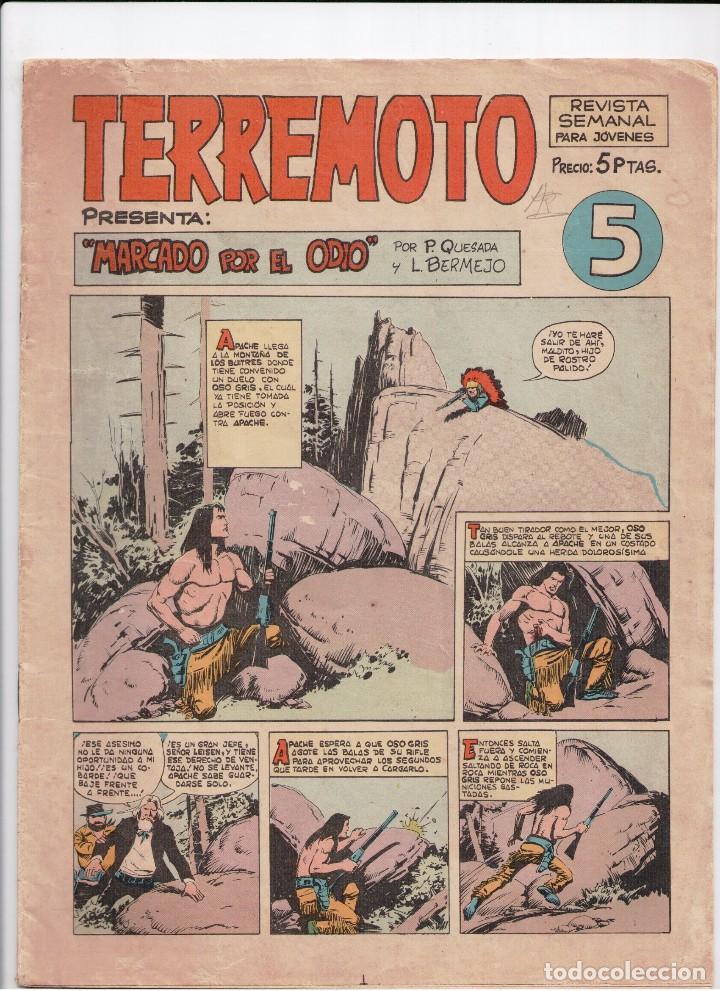 Tebeos: TERREMOTO N&ordm; 5 1964 - Foto 1