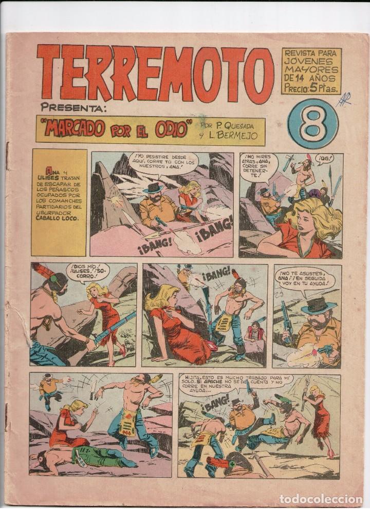 Tebeos: TERREMOTO N&ordm; 8  1964 - Foto 1