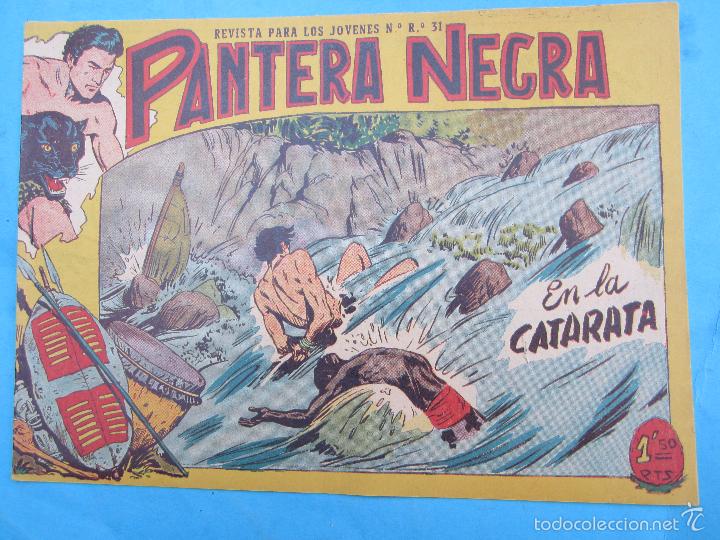Tebeos: pantera negra , n.16 , en la catarata , maga 1958 - Foto 1