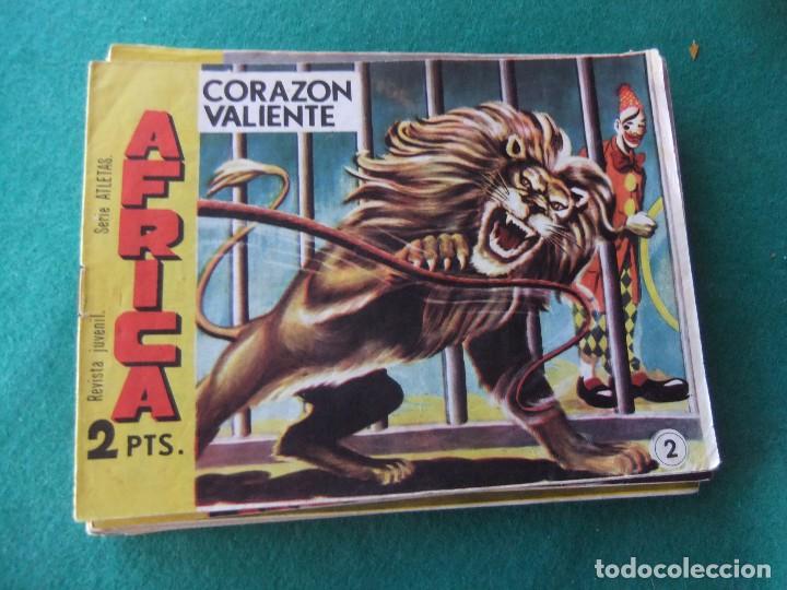 Tebeos: AFRICA LOTE DE 26 NUMEROS EDITORIAL MAGA - Foto 1