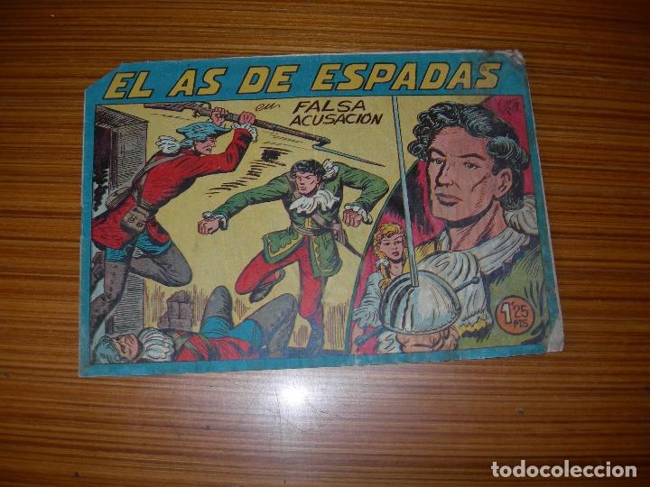 Tebeos: EL AS DE ESPADAS N&ordm; 5 EDITA MAGA - Foto 1