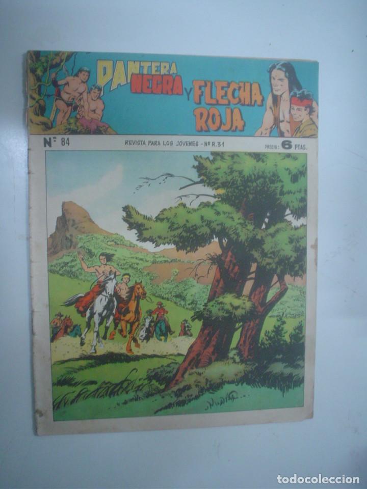 Tebeos: PANTERA NEGRA Y FLECHA ROJA N&ordm; 84 - Foto 1