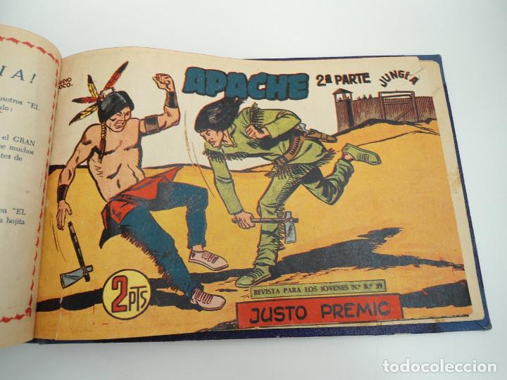 Tebeos: APACHE 2&ordf; PARTE - 73 n&uacute;meros correlativos ORIGINALES - Ed. MAGA 1958 - Foto 73