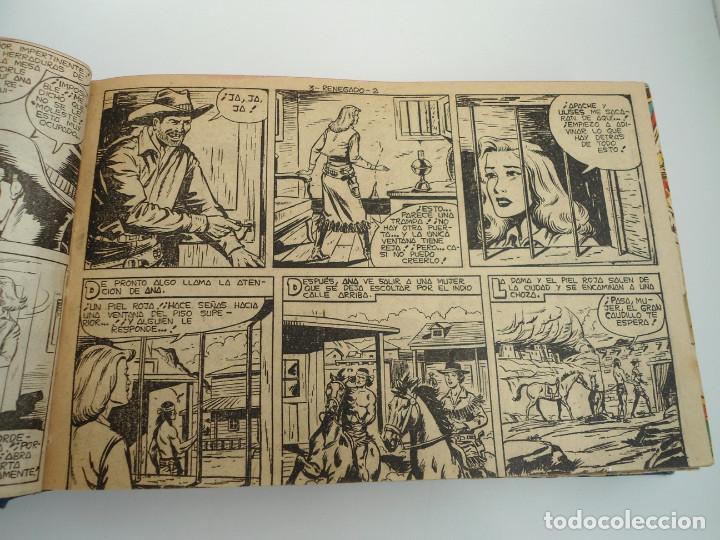 Tebeos: APACHE 2&ordf; PARTE - 73 n&uacute;meros correlativos ORIGINALES - Ed. MAGA 1958 - Foto 76