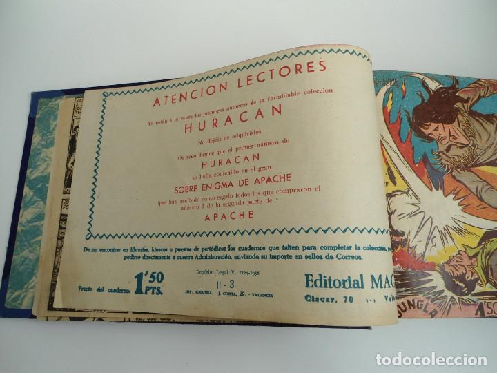Tebeos: APACHE 2&ordf; PARTE - 73 n&uacute;meros correlativos ORIGINALES - Ed. MAGA 1958 - Foto 77