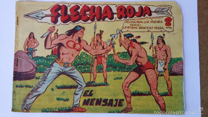Tebeos: Flecha roja n&ordm; 14 editorial maga - Foto 1