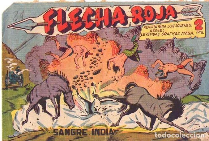 Tebeos: Flecha Roja (Maga) N&ordm; 6 - Foto 1