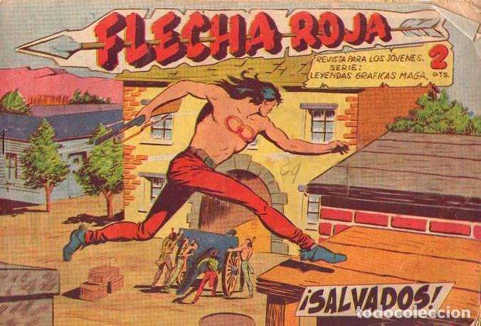 Tebeos: Flecha Roja (Maga) N&ordm; 33 - Foto 1