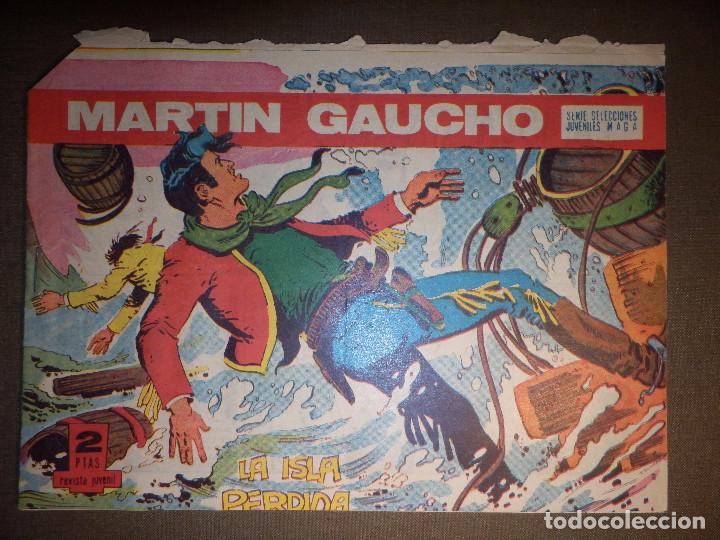 Tebeos: TEBEO - COMIC - MART&Iacute;N GAUCHO - LA ISLA PERDIDA - 11 - MAGA - Foto 1