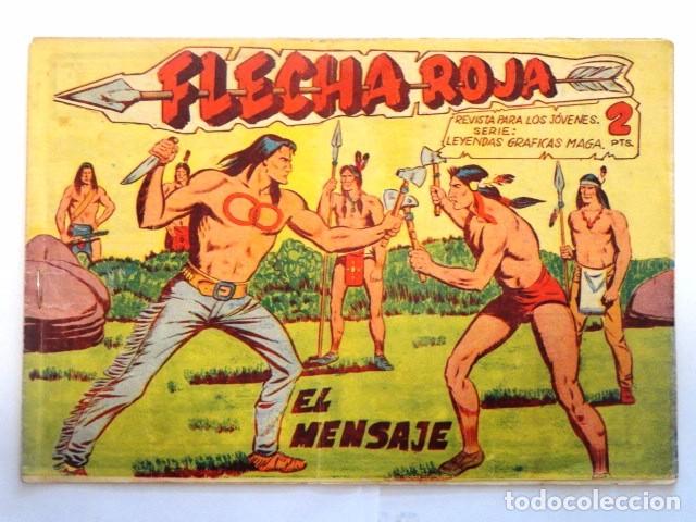 Tebeos: COMIC FLECHA ROJA , EL MENSAJE N&ordm; 14 MAGA - Foto 1