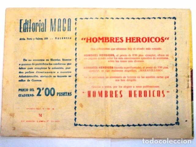 Tebeos: COMIC FLECHA ROJA , EL MENSAJE N&ordm; 14 MAGA - Foto 5