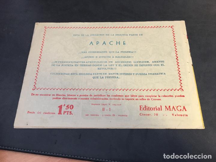 Tebeos: APACHE 2&ordf; SERIE N&ordm; 1 (ORIGINAL ED. MAGA) (COB4) - Foto 2