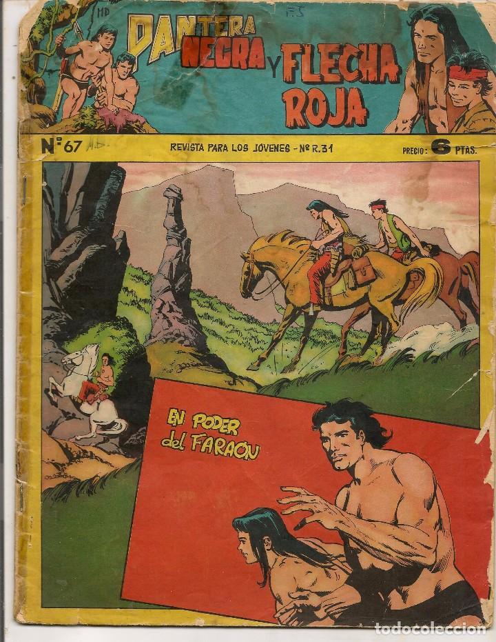 Tebeos: PANTERA NEGRA Y FLECHA ROJA. N&ordm; 67. EDITORIAL MAGA (C/A3) - Foto 1