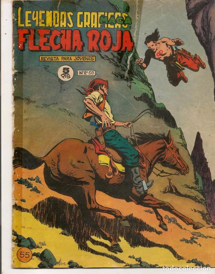 Tebeos: FLECHA ROJA. N&ordm; 55. EDITORIAL MAGA (C/A3) - Foto 1
