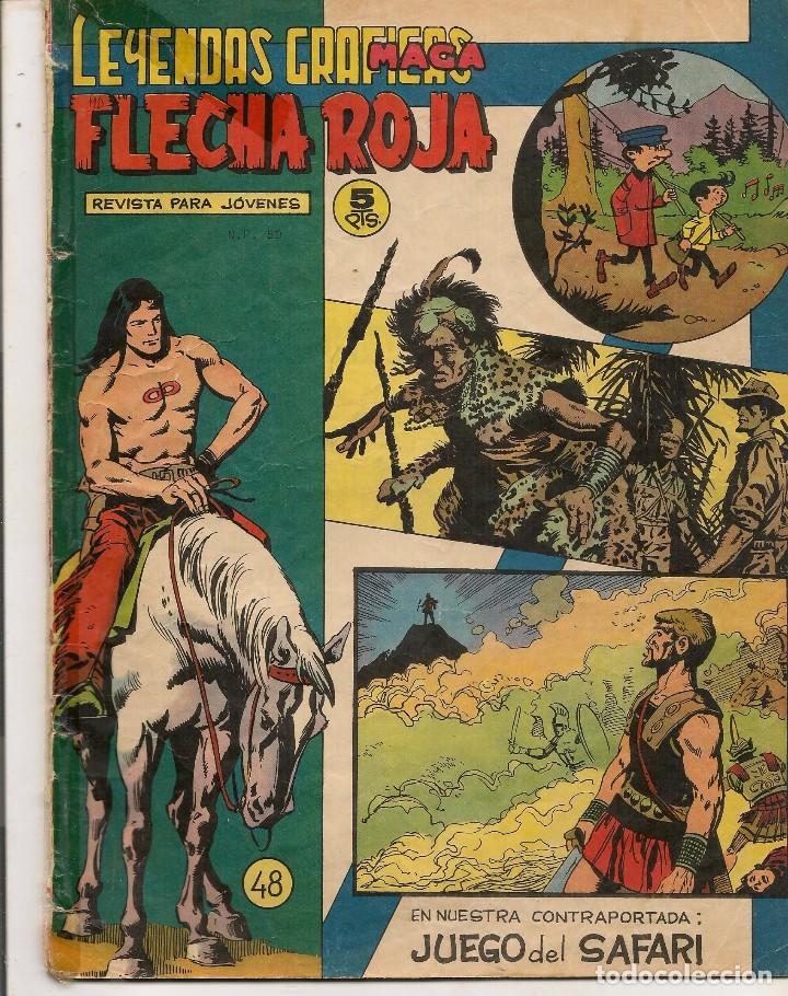 Tebeos: FLECHA ROJA. N&ordm; 48. EDITORIAL MAGA (C/A3) - Foto 1