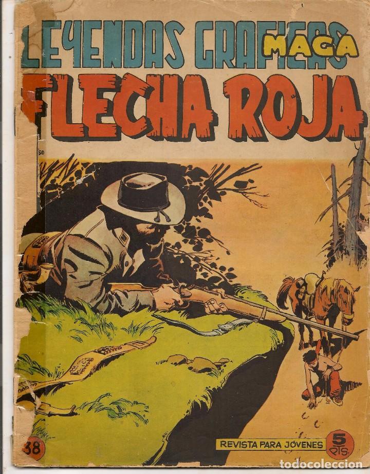 Tebeos: FLECHA ROJA. N&ordm; 38. EDITORIAL MAGA (C/A3) - Foto 1