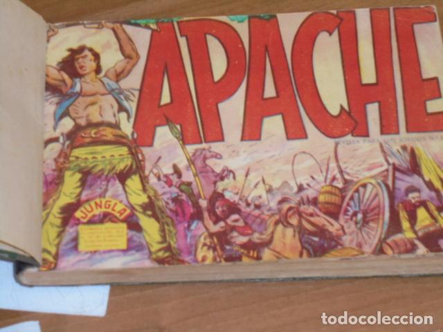 Tebeos: APACHE 1&ordf; SERIE TOMO CON LOS NUMS. 1 AL 29 - MAGA ORIGINAL - Foto 1