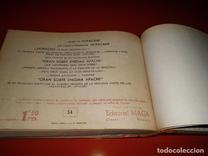Tebeos: Apache 1&ordf; parte completa - 56 numeros - Editorial Maga - Foto 6
