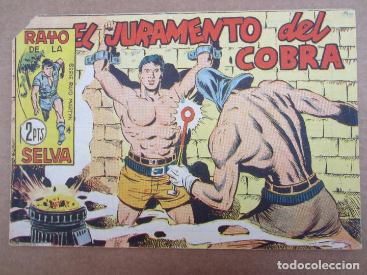 RAYO DE LA SELVA , N.52 , EL JURAMENTO DEL COBRA , MAGA 1960 (Tebeos y Comics - Maga - Rayo de la Selva)