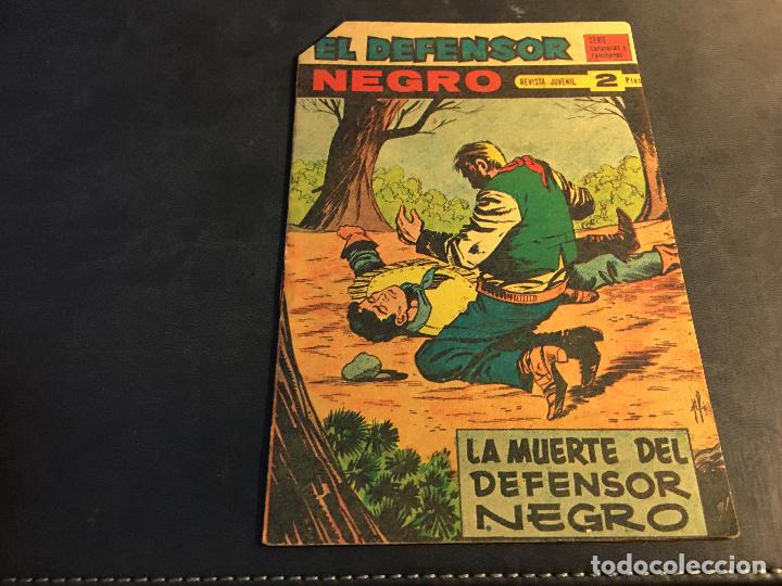 Tebeos: EL DEFENSOR NEGRO N&ordm; 61 ULTIMO DE LA COLECCION (ED. MAGA) (COB166) - Foto 1