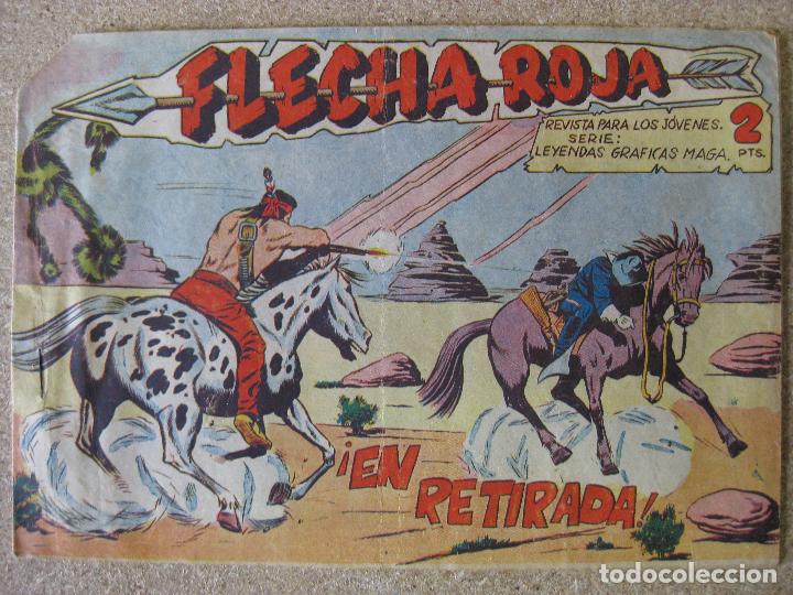 Tebeos: FLECHA ROJA N&ordm;7 - MAGA - Foto 1