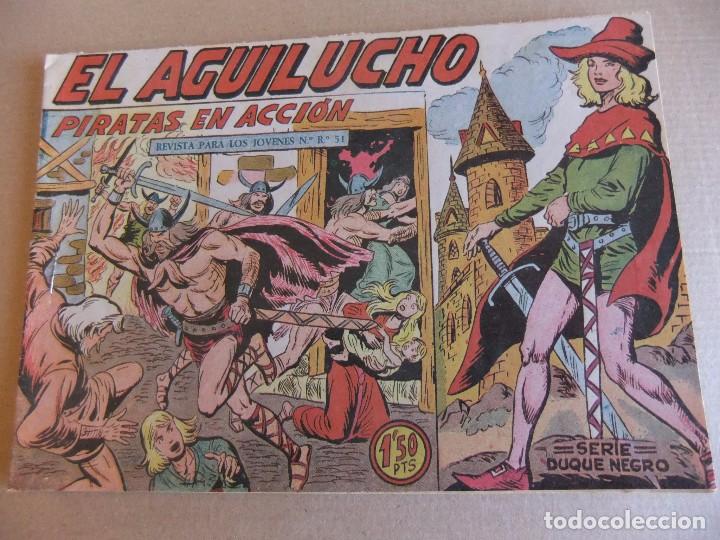 Tebeos: EL AGUILUCHO N&ordm; 3 EDITORIAL MAGA ORIGINAL - Foto 1