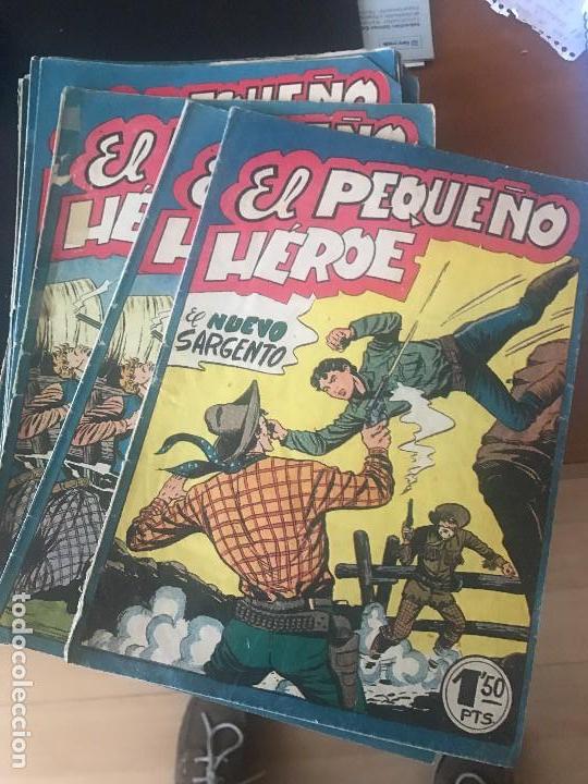 Tebeos: peque&ntilde;o heroe lote de 101 numeros - Foto 1
